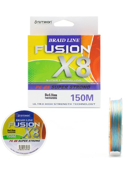 Fusion 150M X8 Multi Color Ip Misina