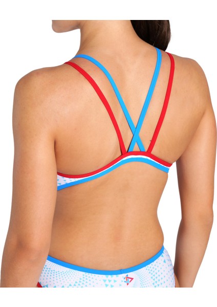 One Fireflow Swimsuit Double Cross Kadın Beyaz Yüzücü Mayosu 008597485 indirimleri