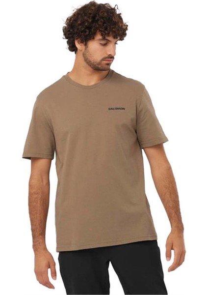 Graphıc Perf Ss Erkek T-Shirt LC2247200 Kahverengi