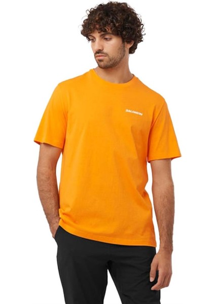 Graphic Perf Ss Tee M Erkek T-Shirt LC2219700 Sarı