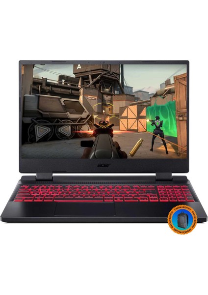 Nitro 5 AN515-58 NH.QMZEY.005A1 I5-12450H 8gb 512SSD RTX2050 15.6" Fullhd W11H Taşınabilir BILGISAYAR-CNT002