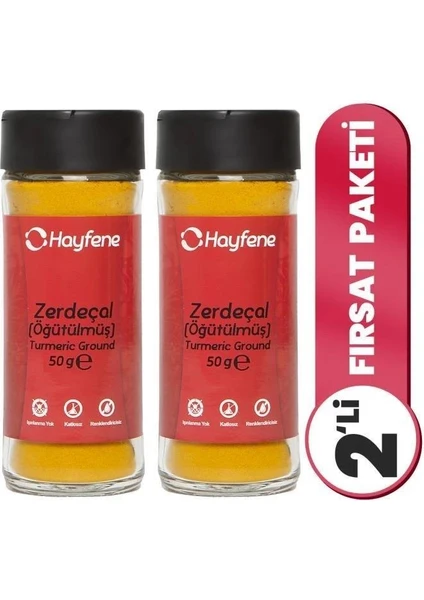 Zerdeçal Toz 50 g - 2'li Baharat Seti