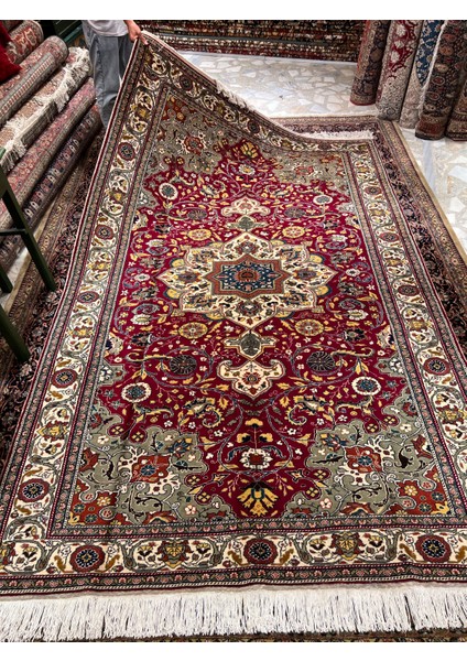 El Dokuma Kayseri Hacılar Dokuması Ebat 300X200.