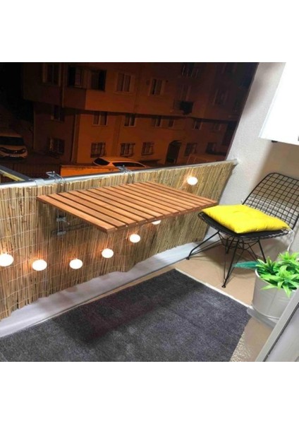 75 Cm X3 Metre Bambu Kamış Hasır Çit Gölgelikbahçe Çiti Balkon Çiti