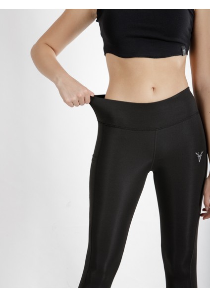 Kadın Yüksek Bel Tayt Modern Tasarım ve Toparlayıcı Özellikler ile Şık Siyah fırsatları