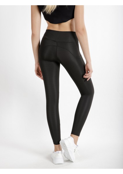 Kadın Yüksek Bel Tayt Modern Tasarım ve Toparlayıcı Özellikler ile Şık Siyah indirimleri