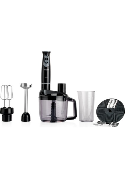 Chef Pro Multi Blender Set-Siyah/antrasit