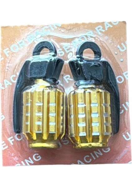 Altın Renk El Bombası Sibop Kapağı 2 Adet Takım