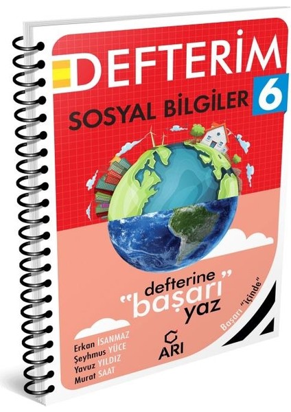 Arı Yayıncılık 6. Sınıf Sosyal Bilgiler Sosyalimo Defterim