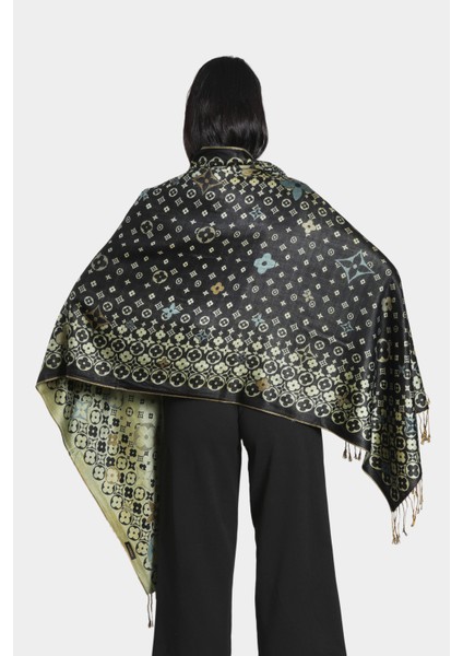 Koyu Kahve Bej Pashmina Şal fiyatları