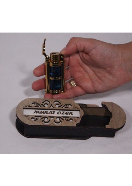 Çakmak Kişiye Özel Isim Yazılı ve Mdf Tasarım Kutulu No:69