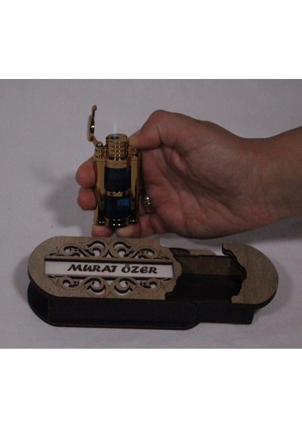 Çakmak Kişiye Özel Isim Yazılı ve Mdf Tasarım Kutulu No:69 fiyatları