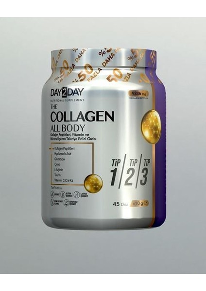 Day2day Col All Body %50 Daha Fazla