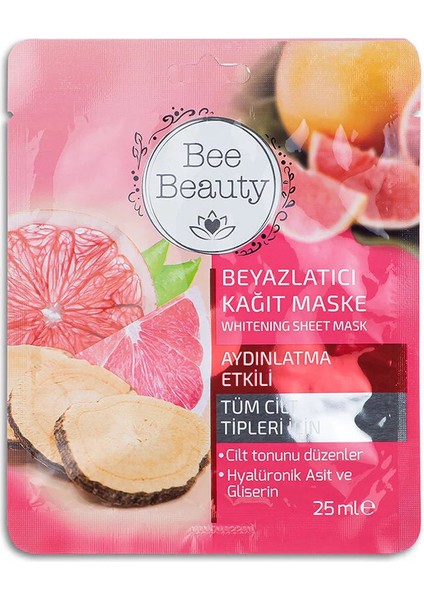 Kağıt Maske 3'lü 25 ml x 3 Adet