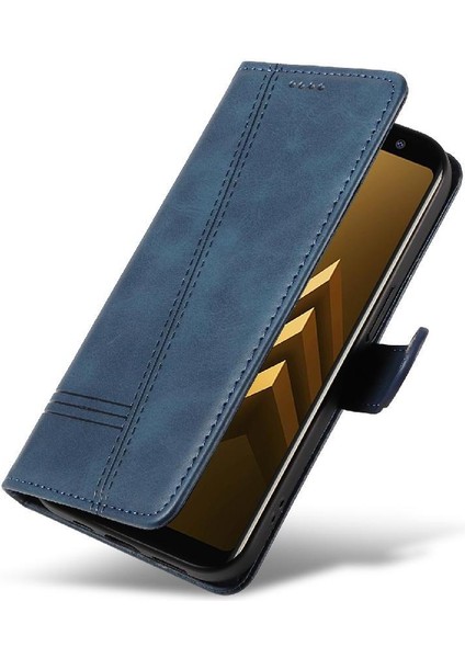 Samsung Galaxy A8 2018 Cüzdan Telefon Kılıfı Için Kredi Kartı ile Pu (Yurt Dışından) modelleri