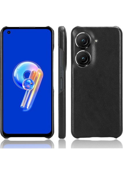 YH Market Asus Zenfone 9 Lychee Desen Anti Scratch Için Retro Kılıf Koruyucu Kapak (Yurt Dışından)