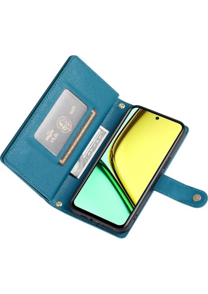 Realme C67 4g Iş Çok Fonksiyonlu Cüzdan Crossbody Için Flip Case (Yurt Dışından) fırsatları