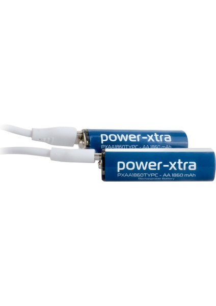 PXAA1860TYPC - Aa - 1860 Mah Şarjlı Pil - Type C - 2'li Blister