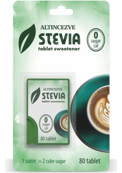 Stevia Tablet Tatlandırıcı 80 Tablet