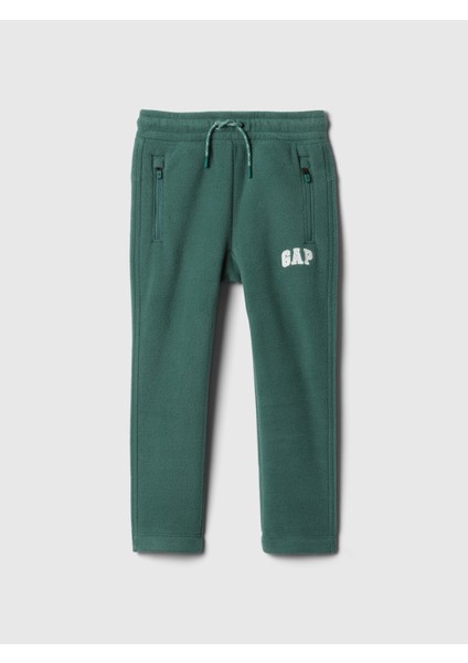 Erkek Bebek Yeşil Gap Logo Fleece Jogger Eşofman Altı