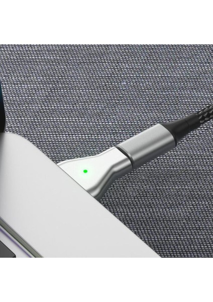 Type-C To Magsafe 2 85W A Kadar Destekli Düz Tip Şarj Çevirici Adaptör