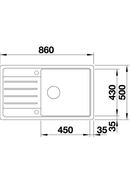 Legra Xl 6s Tek Göz Geniş Hazneli Granit Jasmine Eviye (523329)