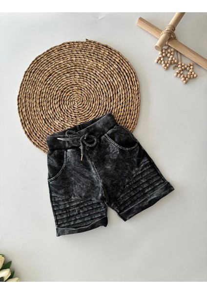 Erkek Çocuk Şort - Siyah