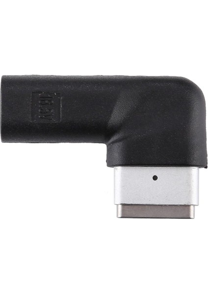 Type-C To Magsafe 2 85W A Kadar Destekli 90 Derece Çevirici Adaptör