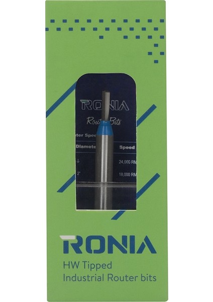 Ahşap Freze Bıçağı 01-03008006K Cnc Düz Kanal Açma Freze Ucu Sap 6 mm