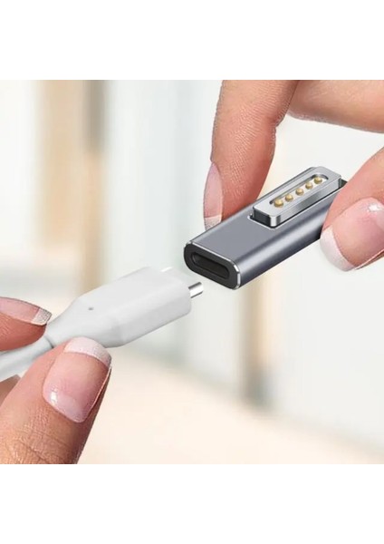 Type-C To Magsafe 2 60W 85W T Type Çevirici Şarj Adaptörü