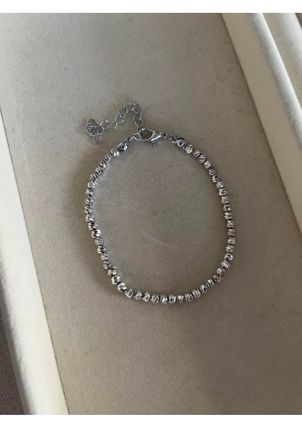 Dorika Bileklik Gümüş Renk