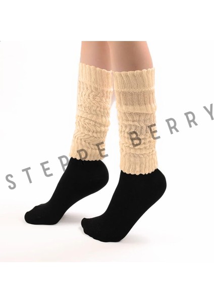 Tekli Kadın Pudra Tozluk