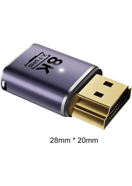 HDMI To HDMI Çevirici 8k 2.1 UHD Dönüştürücü Adaptör