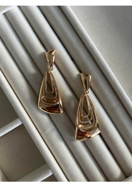 Özel Tasarım Gold Küpe