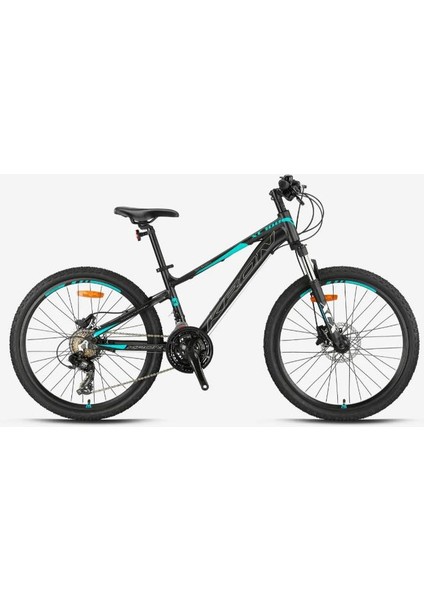 Xc 100 - 26" Mtb - 15' - 21 Vites - H.dısc - Mat Siyah-Gri/turkuaz