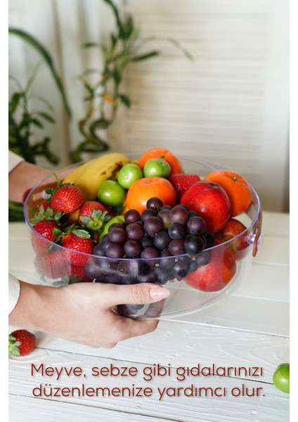 Kulplu Meyve Sebze Kasesi - Düzenleyici Kase modelleri