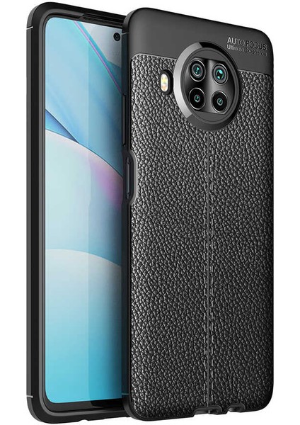 Xiaomi Mi 10T Lite Kılıf Niss Deri Görünümlü Silikon