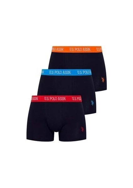 Erkek Lacivert 3'lü Boxer US.01.80253