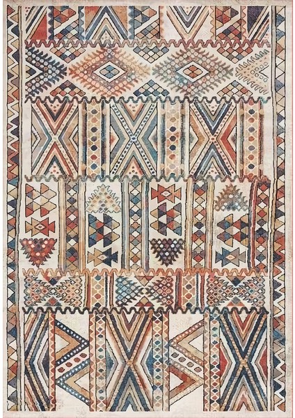Dijital Baskı Yıkanabilir Kaymaz Taban Salon Halısı ve Yolluk RVG0985-FNL235 fiyatları