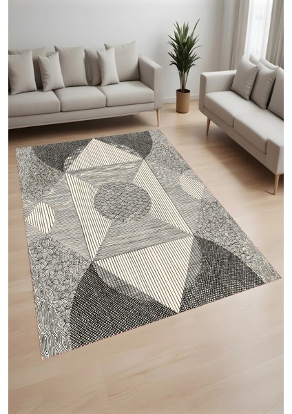 Dijital Baskı Yıkanabilir Kaymaz Taban Salon Halısı ve Yolluk LN023-FNL278