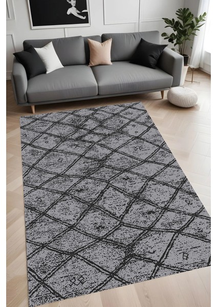 Dijital Baskı Yıkanabilir Kaymaz Taban Salon Halısı ve Yolluk LN032-FNL296