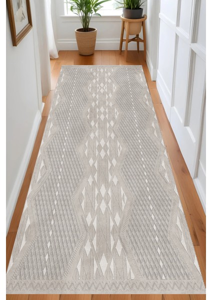 Dijital Baskı Yıkanabilir Kaymaz Taban Salon Halısı ve Yolluk LN063-FNL336