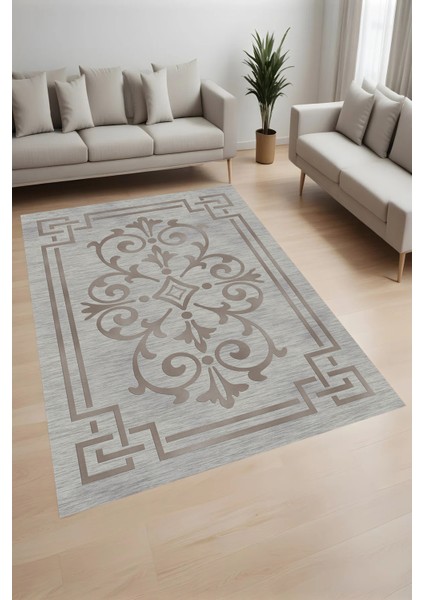 Dijital Baskı Yıkanabilir Kaymaz Taban Salon Halısı ve Yolluk LN057-FNL330