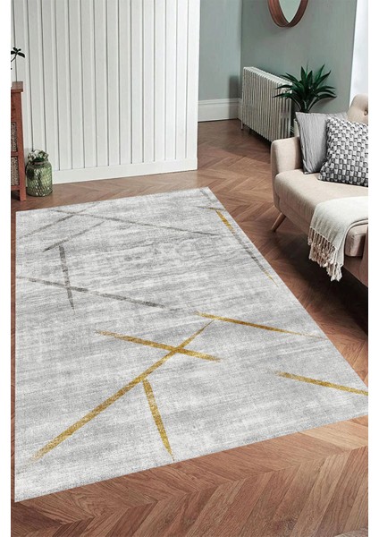 Dijital Baskı Yıkanabilir Kaymaz Taban Salon Halısı ve Yolluk LN076-FNL349