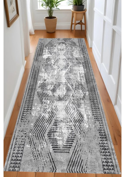 Dijital Baskı Yıkanabilir Kaymaz Taban Salon Halısı ve Yolluk LN077-FNL351