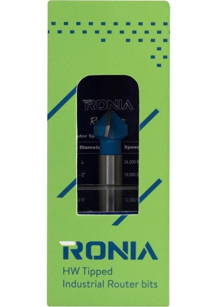 Ahşap Freze Bıçağı 29-12408008 Alüminiyum Katlanabilir V Yivli Freze Ucu Sap 8 mm fırsatları