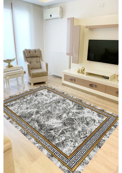 Dijital Baskı Yıkanabilir Kaymaz Taban Salon Halısı ve Yolluk RV158-FNL464