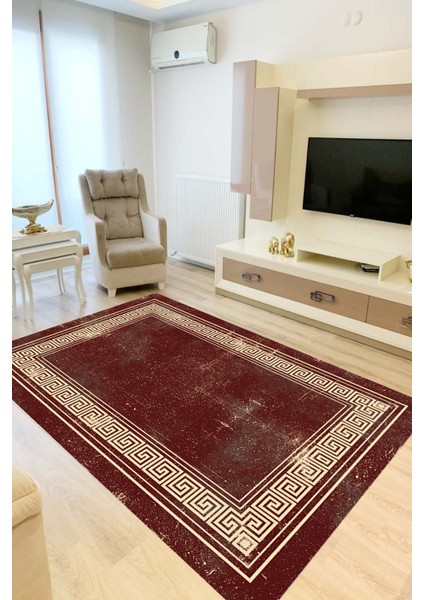 Dijital Baskı Yıkanabilir Kaymaz Taban Salon Halısı ve Yolluk LNA0832-FNL42