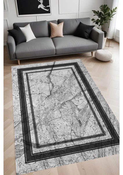Dijital Baskı Yıkanabilir Kaymaz Taban Salon Halısı ve Yolluk LNA0860-FNL70