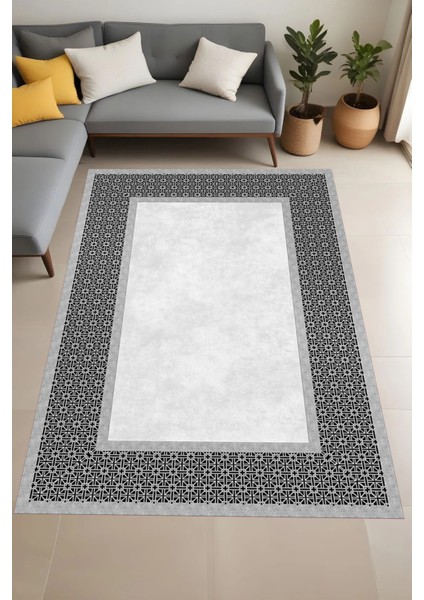 Dijital Baskı Yıkanabilir Kaymaz Taban Salon Halısı ve Yolluk LNA0887-FNL103